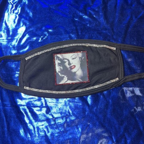 Accessories | Custom Made Marilyn Monroe Face Mask | Poshmark
